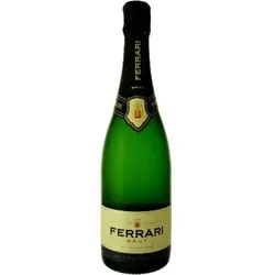 Ferrari Brut - Trockener Sekt aus Italien - Exklusiver Sekt aus dem Trentino, hergestellt nach der Metodo Classico. Genießen Sie das harmonische Bouquet von Äpfeln und frischem Brot - perfekt für Sektempfänge.