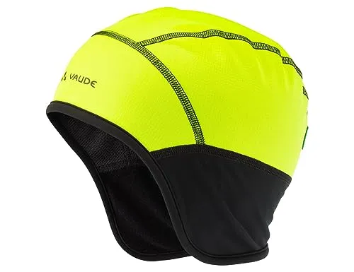 VAUDE Unisex Bike Windproof Cap III - Winddichte Helm-Unterziehmütze mit atmungsaktiven Zonen und weichem Fleece für optimalen Komfort beim Radfahren in kaltem Wetter.