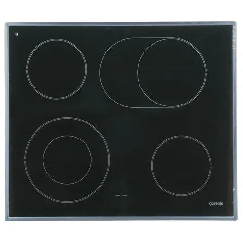 gorenje 480791 Glaskeramikplatte für Kochfeld Herd - Hochwertige Glaskeramikplatte für Kochfelder, ideal als Ersatzteil, sorgt für eine gleichmäßige Wärmeverteilung beim Kochen.