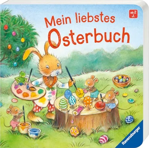 Mein liebstes Osterbuch – Spaß und Freude für Kinder ab 2 Jahren - Entdecken Sie die bunten Geschichten in "Mein liebstes Osterbuch", ideal als Ostergeschenk für die Kleinsten. Fördert die Fantasie und macht das Osterfest unvergesslich! Mit liebevollen Illustrationen.