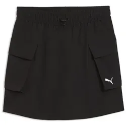 PUMA Jerseyrock Wardrobe Essentials Cargorock Damen schwarz XL