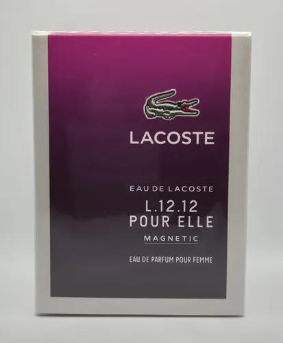 Lacoste Magnetic L.12.22 Pour Elle Eau de Parfum 80 ml - Damen Eau de Parfum aus Frankreich, verleiht einen frischen, eleganten Duft für jeden Anlass.