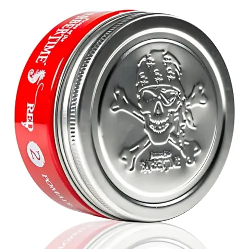 Barbertime No.2 – (150ml) Wasserbasierte Haarpomade für Männer | Starker Halt & Mittlerer Glanz | Haarwachs für Männer | frischer Mango Duft | Rückstandsfrei Auswaschbar