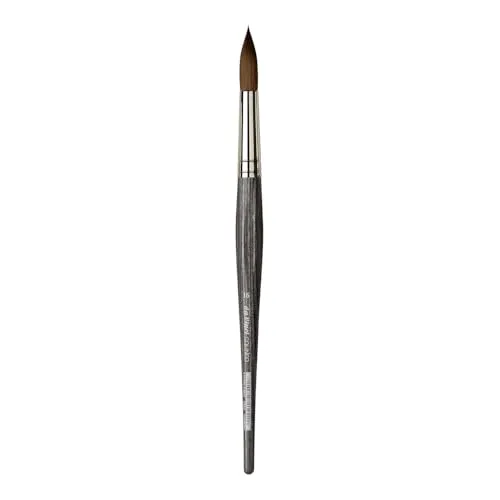 Da Vinci COLINEO Aquarellpinsel Gr. 16 - Rund - Hochwertiger Aquarellpinsel mit feinen Spitzen und hoher Farbaufnahme, ideal für Acryl, Aquarell und Gouache. Perfekt für kreative Techniken wie Miniaturmalen und Urban Sketching.