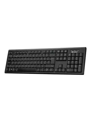 Sandberg USB Wired Office Keyboard - Tastaturen - Nordisch - Schwarz
