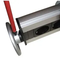 EVOline Port Ersatz Wippdeckel alufarbig