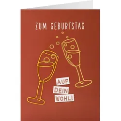Sheepworld Geburtstagskarten Sheepworld - Gruss&Co - Zum Geburtstag - Auf dein Wohl!