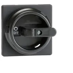 ABB OZ331PB Griffset Schwarz - 1 St. - Sonstige Elektroinstallationsartikel, elegantes Rundgriff-Design in Schwarz für moderne Anwendungen.