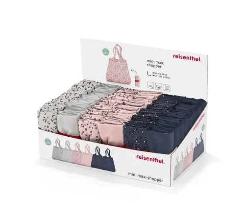 mini-maxi-Shopper reisenthel - leo mixed BHT 43.50x60x7 cm bunt