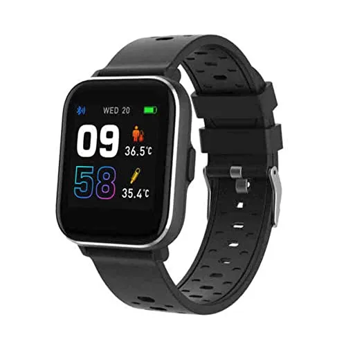 Denver SW-164 - 38 mm Edelstahl Smartwatch, stilvolles Design und vielseitige Funktionen für den Alltag