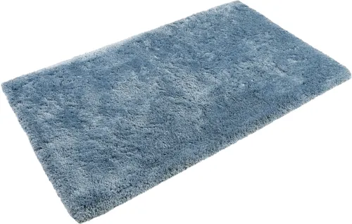 Homie Living Badematte Porto Azzurro - Badematte aus Polyester, rutschhemmend und fußbodenheizungsgeeignet, schnell trocknend und maschinenwaschbar – für ein kuscheliges Wohlfühlbad.