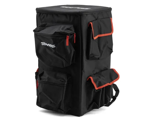 Traxxas Modellbausatz RC-Rucksack schwarz/rot, 58,5x30x30 cm TRX-9916 - Modellbausätze für RC-Fans, ideal für den Transport von Zubehör und Fahrzeugen, robust und stylisch im schwarz-roten Design.