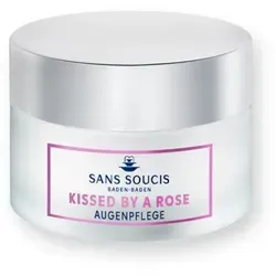 SANS SOUCIS KISSED BY A ROSE Augenpflege 15 ml - Reichhaltige Augenpflege mit Alpenrosenstammzellenextrakt, mindert Trockenheitslinien und schützt vor Austrocknung. Ideal für vitale, gestärkte Haut.