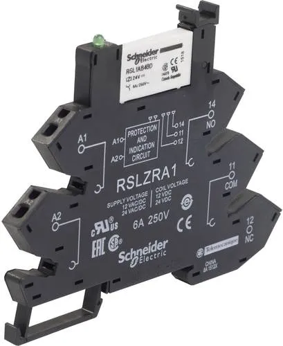Schneider Electric RSL1PRBU Steckrelais 24 V/DC, 24 V/AC 6 A 1 Wechsler 1 St.