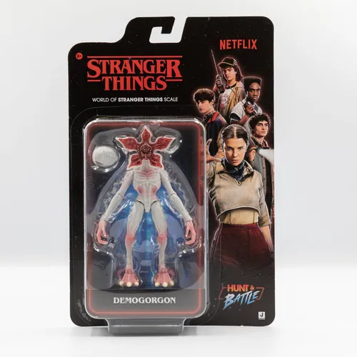 Stranger Things Demogorgon Actionfigur 10 cm - Offiziell lizenzierte Actionfigur des Demogorgon aus Stranger Things. Mit 10 cm Höhe ist sie perfekt für Sammler und Fans der Serie.