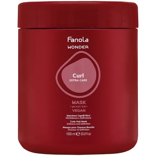 Fanola Wonder Curl Maske 1000ml für lockiges & welliges Haar, vegan