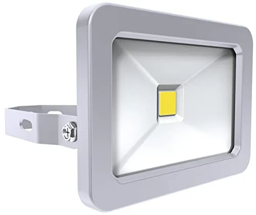 Northpoint 15W LED Strahler Fluter Außen 1125LM Außenstrahler, IP65 Wasserdicht 6500K Kaltweiß (2er-Set Weiß)