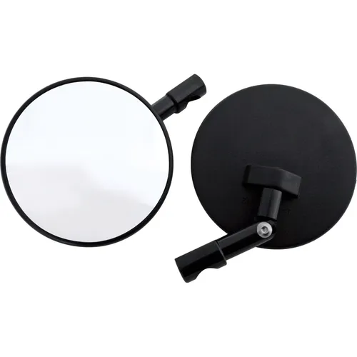 Hashiru Lenkendenspiegel M6 ST10 Gelenk Ø100mm - Rückspiegel mit E-Zulassung, ideal für sicheres Fahren und Motorradspaß, aus robustem Kunststoff gefertigt.