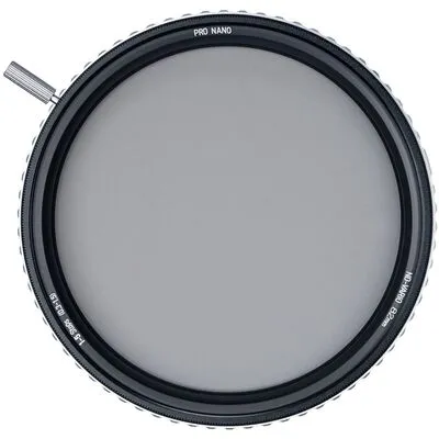NiSi 62mm True Color Variabler ND Filter - Kamera-Filter mit exklusiver TRUE COLOR Beschichtung für neutrale Farbwiedergabe und ohne Gelbstich. Vermeidet Vignettierung bei 16-mm-Objektiven mit einem leichten, gerändelten Aluminiumrahmen.