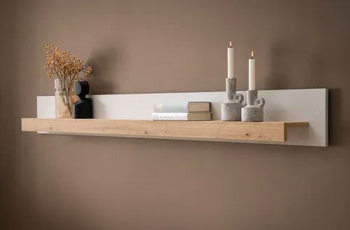 Home affaire Wandboard Sonora, modernes Wandregal, 189 cm breit - Das Wandboard »Sonora« von Home affaire bietet eine stilvolle Ablagefläche und ist ideal für den modernen Wohnstil. Mit einer Breite von 189 cm ist es vielseitig einsetzbar und harmoniert perfekt mit deiner Einrichtung.