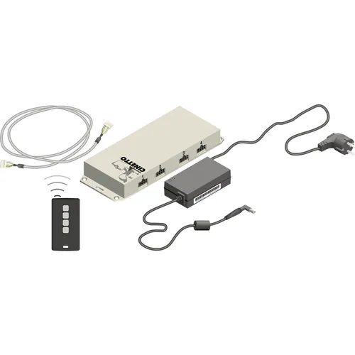CINETTO B-Moved PS40/PS48 elektronische Kontrolleinheit - Hochwertige elektronische Kontrolleinheit für Scharniere, ideal für präzise Anwendungen, mit 1500 mm Kabellänge und 230 V Spannung.