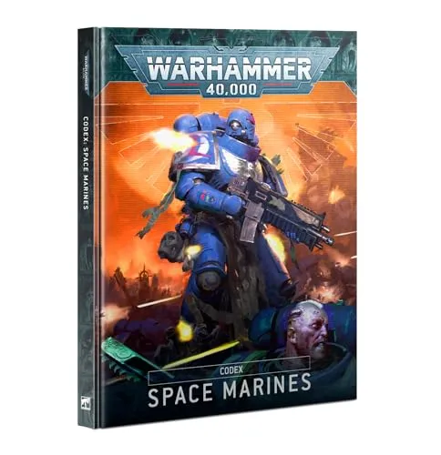 Warhammer 40.000 - CODEX: Space Marines (10. Ausgabe - 2023) - Games, Hardware & Zubehör für PC – Umfassender Codex mit 216 Seiten, inklusive Regeln und Datenblättern für die Elite Space Marine Chapters des Imperiums.