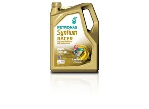 PETRONAS Syntium RACER 10W-60 Motoröl 5L - Motoröl für Kraftfahrzeuge mit hoher Leistung, API SN/CF und ACEA A3/B4, sorgt für optimalen Schutz und Leistung bei Ölwechsel und Inspektion.