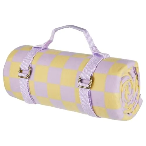 BUTLERS Picknickdecke Outdoor 200x200 cm - GET Together - Geräumige Picknickdecke für die ganze Familie mit wasserabweisender Unterseite. Ideal für Garten, Strand und Park. Strapazierfähiges Polyester sorgt für Komfort und Langlebigkeit beim Entspannen im Freien.