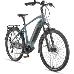 RUHRWERK E-Bike Trekkingrad MT800 Herren - E-Bike für Herren mit 8-Gang Shimano Acera Schaltung und 522 Wh Akku, ideal für Alltag und Ausflüge, bis zu 120 km Reichweite!