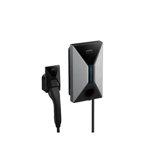 Anker SOLIX V1 Smartes Ladegerät für E-Autos - Smartes Ladegerät mit 11KW für E-Autos und Hybridfahrzeuge, wasserbeständig und mit 8 Jahren Herstellergarantie. Ideal für schnelles und sicheres Laden zu Hause.