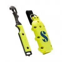 Lifeline JAWZ TI - Vielseitiges Rettungstool für Taucher - Neoprenanzüge - Das Lifeline JAWZ TI ist ein robustes All-in-One-Werkzeug aus Titan mit vielseitigen Schneidflächen und einer Brechspitze, ideal für professionelle Tauchanwendungen.