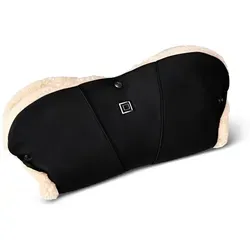 Moon Premium Handmuff Kinderwagen-Handwärmer - Stylischer Handwärmer für kalte Tage mit weichem Teddyfell-Innenfutter, wind- und wasserabweisend, passend zu MOON Kinderwagenfarben.