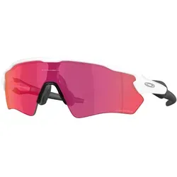 Oakley Radar EV S Path Polished White Prizm Field - Sportbrille mit erweitertem Sichtbereich für optimale Sicht und Performance. Ideal für Athleten, die Wert auf Komfort und Funktion legen.