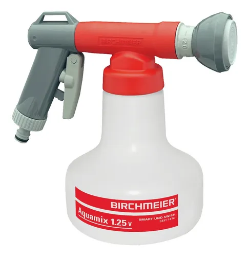 Birchmeier Aquamix 1.25 V - Bewässerungssystem für präzise Dosierung - Effizientes Bewässerungssystem mit 1,25 Litern für gezielte Pflanzenpflege und optimale Nährstoffversorgung.