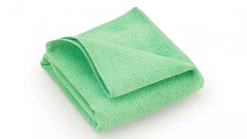 Mega Clean Microfasertuch Hochleistungstuch Platin, grün 40x40 cm langlebig und volumig, maximale Schmutz- und Wasseraufnahme 002