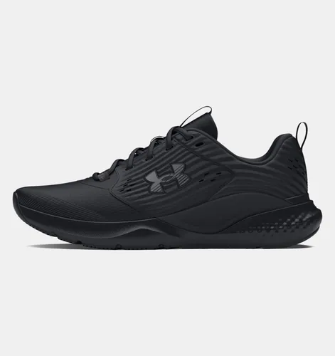 Under Armour® Herren Trainingsschuhe CHARGED COMMIT TR 4 - Sportliche Laufschuhe für Fitness & Training, leicht und atmungsaktiv, ideal für Indoor-Einsätze, Größe 44,5EU, Farbe: schwarz.