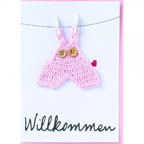 Räder Baby Welcome Karte Willkommen