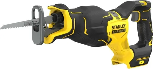 Stanley Fatmax SFMCS311B 18V Säbelsäge – leistungsstark und vielseitig - Die Stanley Fatmax SFMCS311B 18 V Säbelsäge in schwarz und gelb bietet hohe Flexibilität und Präzision für verschiedene Materialien. Ideal für handwerkliche Projekte und den professionellen Einsatz.