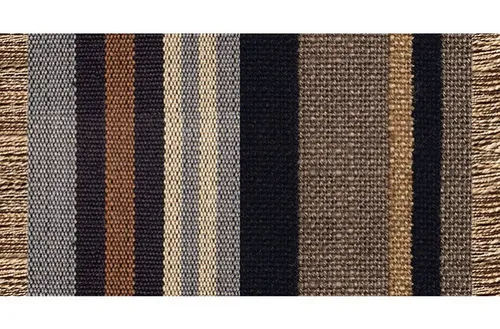 MD Entree Fußmatte Vision Woven Stripes 40x80 cm - Stilvolle rechteckige Fußmatte mit multicolor Woven Stripes Design. Hergestellt aus strapazierfähigem Polyamid für eine langlebige Nutzung. Ideal für den Eingangsbereich.