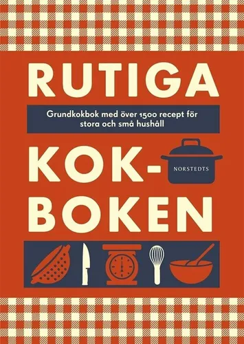 Buch Rutiga Kokboken schwedisches Kochbuch 1500 Rezepte 732 Seiten NEU Kochen