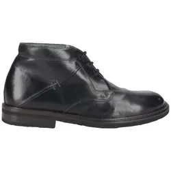 Galizio Torresi Boots 424348 V70302, Herren Glattleder Schwarz EU 45 - Wanderschuhe aus hochwertigem Glattleder, ideal für Outdoor-Abenteuer und gleichzeitig stilvoll im Alltag.