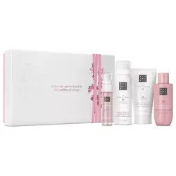 The Ritual of Sakura Small Gift Set - Ganzkörperpflege Geschenkset mit Duschschaum, Duschöl, Körpercreme und Haar- und Körperspray, angereichert mit Kirschblüten und Reismilch für samtweiche Haut.