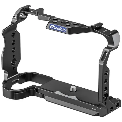 Leofoto Camera Cage für Fujifilm X-S20 - Sonstiges Kamerazubehör, schützt Ihre Kamera und bietet vielseitige Montagemöglichkeiten für Zubehör.