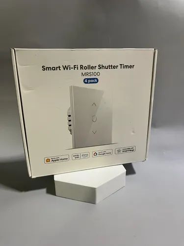meross WLAN Rolladenschalter für Smart Home - Smart Home Rolladenschalter, kompatibel mit HomeKit und Alexa für einfache Sprachsteuerung und energieeffiziente Automatisierung Ihrer Rollläden.