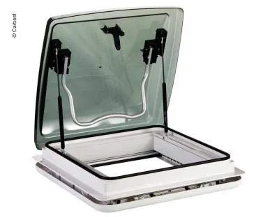 Carbest Dachhaube 40x40cm - Ideal für Wohnmobile - Fenster & Luken, hochwertige Dachhaube sorgt für optimale Belüftung und Licht im Fahrzeug.