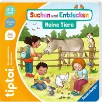 tiptoi® Suchen und Entdecken: Meine Tiere - Lernbuch für Kleinkinder - Gesellschaftsspiel für Kinder von 24 bis 36 Monaten, mit interaktiven Geräuschen und Liedern für ein spannendes Lernerlebnis.