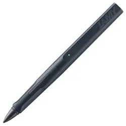 LAMY Safari Note+ Steel Black iPad Stift – Ergonomischer Stylus Pen mit Palm Rejection - Eingabestifte: Ideal für kreative Anwendungen auf iPads mit bis zu 10 Stunden Akkulaufzeit und sofort einsatzbereit ohne komplizierte Einrichtung.