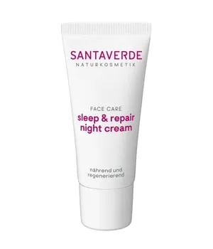Santaverde Sleep & Repair Night Cream 30ml - Nachtpflege mit 30 ml für intensive Regeneration über Nacht, ideal für einen strahlenden Teint am Morgen.