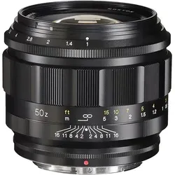 Voigtländer Nokton 50mm f/1.0 asphärisch für Nikon Z - Objektiv mit manueller Fokussierung und f/1.0 Blende für exzellente Lichtstärke, ideal für kreative Fotografie und beeindruckende Bildqualität.