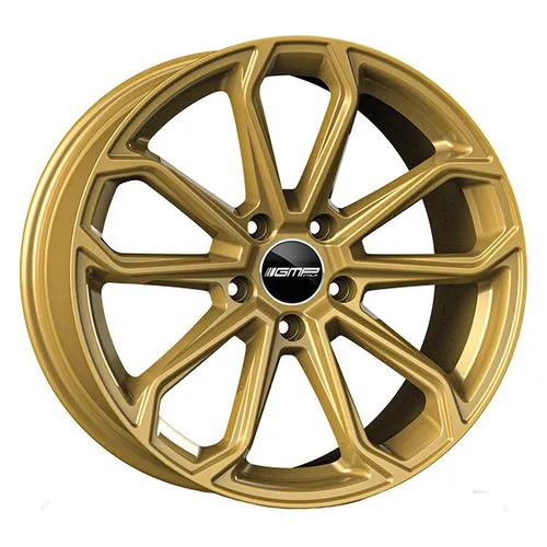 GMP Furiosa Gold 21" Alufelgen - Einteilige Doppelspeichen-Alufelgen in Grau, Größe 11.5x21 Zoll, perfekt für sportliche Fahrzeuge, zeichnen sich durch ihre hohe Stabilität und ansprechendes Design aus.